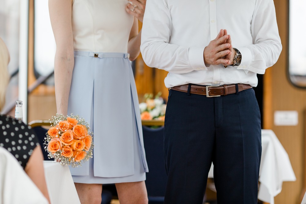 Hochzeitsfotograf auf einem Alsterschiff!